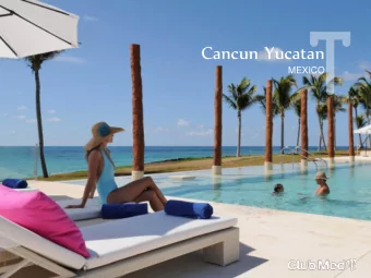 Cancun Yucatan  MEXICO  On the tip of Cancuns picturesque  peninsula, this is the ideal starting