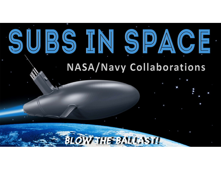 commercial in confidence nasa navy collaboration
