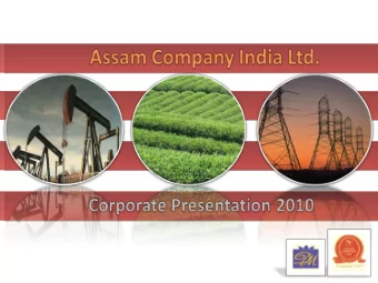 Contents  Contents  Introduction  Tea  Oil &amp; Gas  Infrastructure  Financials  Conclusion