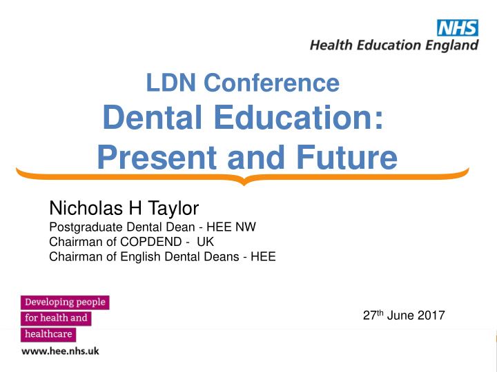 dental education