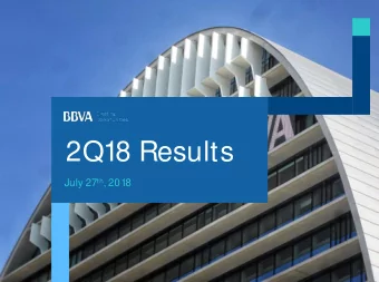 2Q18 Results July 27 th , 2018  2Q18 Results July 27 th 2018 /  2  Disclaimer  This document is