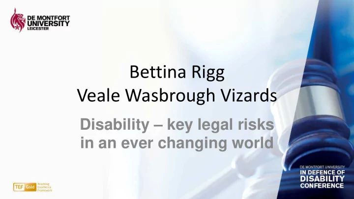 bettina rigg veale wasbrough vizards