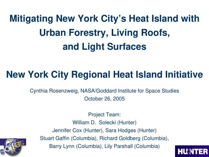 mitigating new york city s heat island with urban