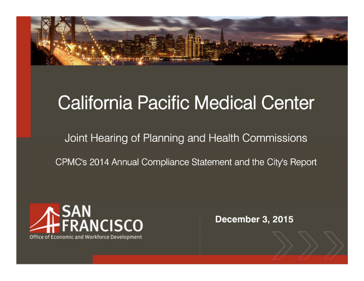 california p california pacific medical center california