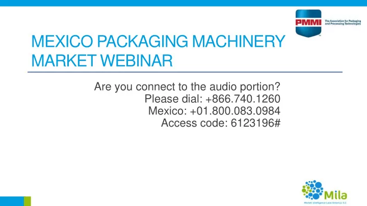 market webinar