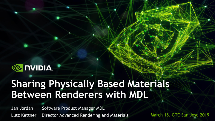 between renderers with mdl
