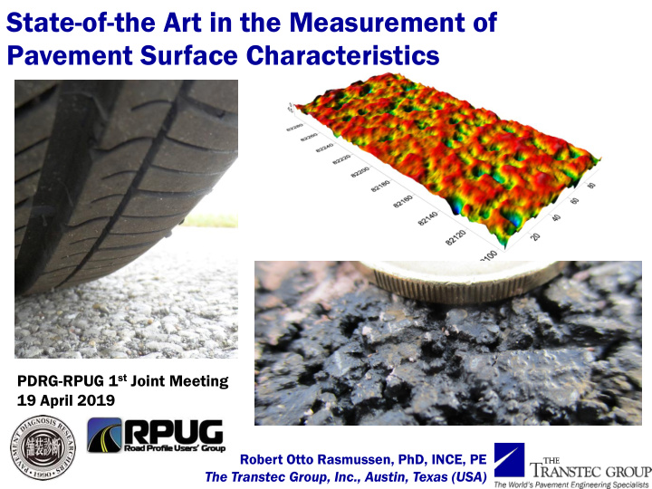state of the art in the measurement of