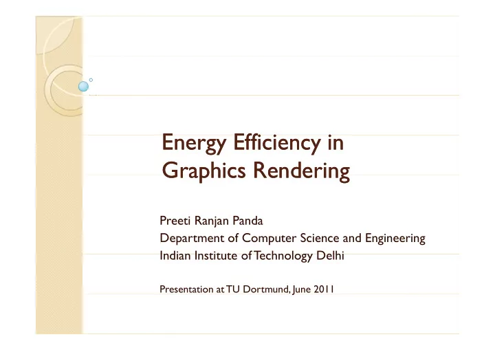 e e energy efficiency in energy efficiency in effi i effi