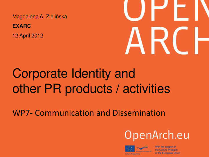 other pr products activities