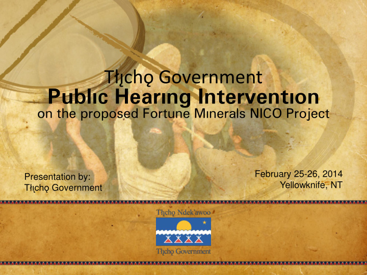 public hearing intervention