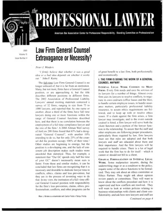 Consultation between the management  or problems and risk problems. The General industry matters,