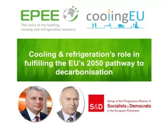 decarbonisation Setting the scene: The EUs progress in fulfilling its climate goal through  the