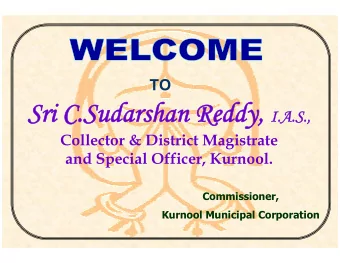 COMMISSIONER  Organization Chart  Dy. Commissioner  MHO  EOA  Addl. Commissioner  Superintending