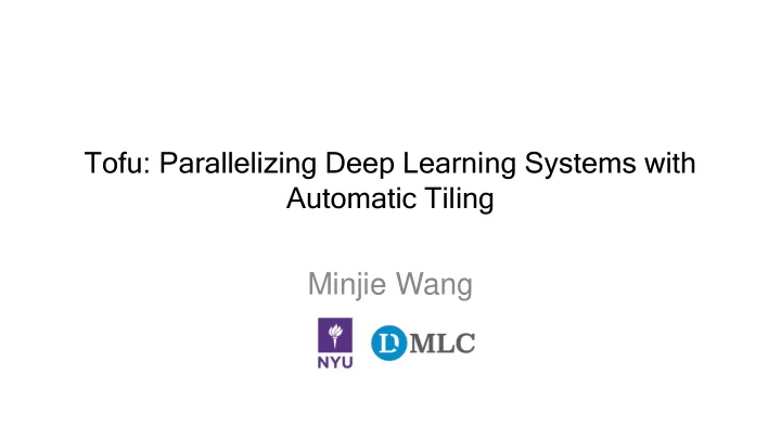 minjie wang