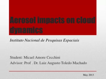 dynamics  Instituto Nacional de Pesquisas Espaciais  Student: Micael Amore Cecchini  Advisor: Prof