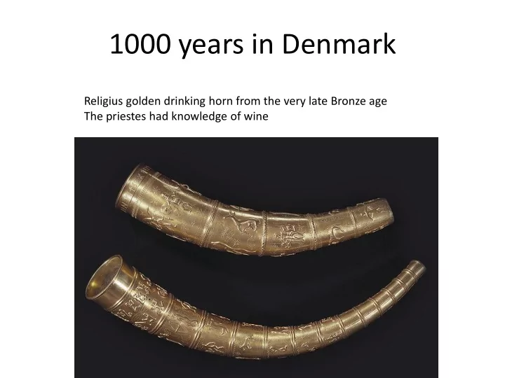 1000 years in denmark