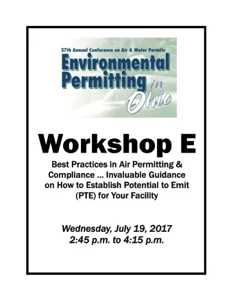 Biographical Information  William J. Bruscino, C.M., Columbus Office Manager  Trinity Consultants,