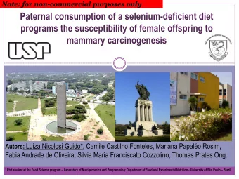 Autors: Luiza Nicolosi Guido*, Camile Castilho Fonteles, Mariana Papalo Rosim,  Fabia Andrade de