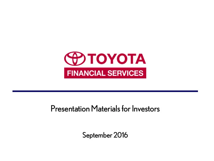 prese esent ntatio ation n materi terials als for inv
