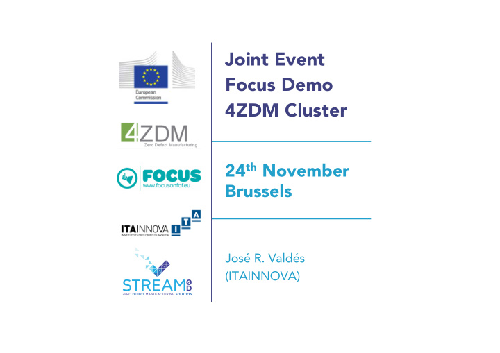 joint event focus demo 4zdm cluster