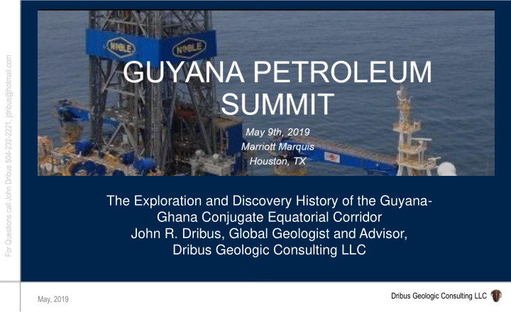 the exploration and discovery history of the guyana ghana