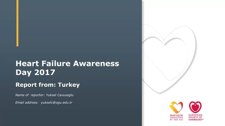 heart failure awareness