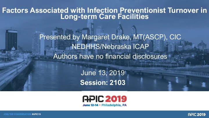 long term care facilities