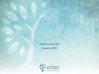 Linda Hurley, CEO  January 2020  Effect of Turnover vs. Employee Retention  60%  % Turnover Rate