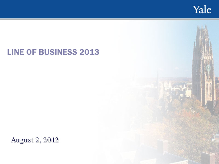 line of business 2013