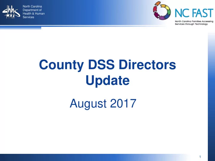 county dss directors