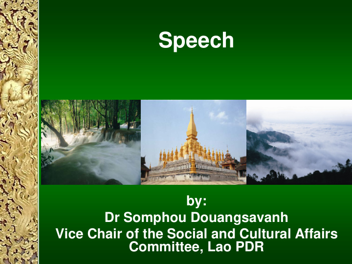 speech