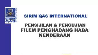 KENDERAA  KENDERAAN  2  KANDUNGAN  KANDUNGAN  STANDARD &amp; PENGUJIAN  PEMINDAHAN HABA  3  1