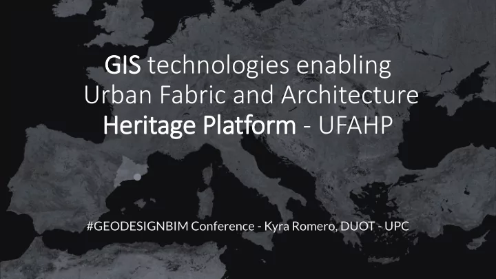 gis is technologies enabling