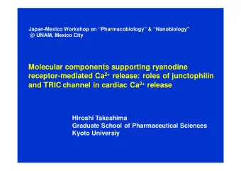 Molecular components supporting ryanodine receptor-mediated Ca 2+ release: roles of junctophilin