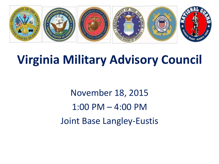 virginia military advisory council