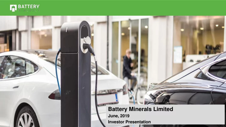 battery minerals limited