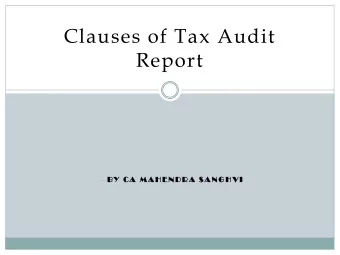 Report - BY  CA  M A H E N D R A  SA N G H V I  2  Few samples of observation which one can