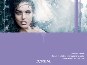 Nicolas  Brzet  Digital  marketing international director  nbrezet@dca.loreal.com  Active