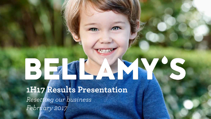 1h17 results presentation