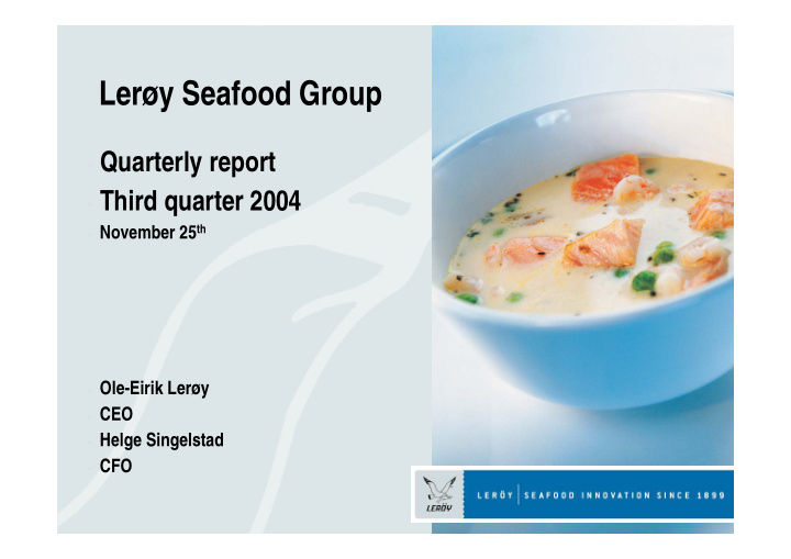 ler y seafood group