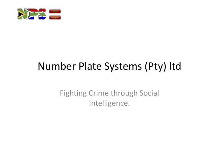 number plate systems pty ltd