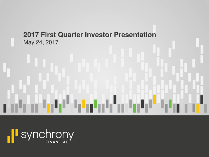 2017 first quarter investor presentation