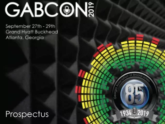 Prospectus  Venue  The Grand Hyatt Buckhead is in the center of  Atlanta's most famous