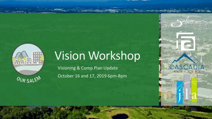 vision workshop