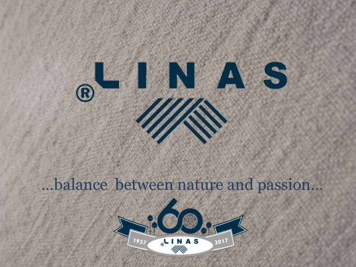 balance between nature and passion why to choose from