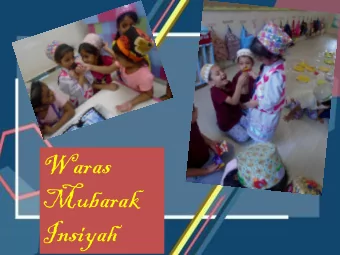 Waras  Mubarak  Insiyah  Yuppie  One more  celebration  Looks yum  and it tasted  scrumptious  A