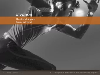 The Global Apparel  The Global Apparel  Business Expert.  Business Expert.  Disrup'on &amp;