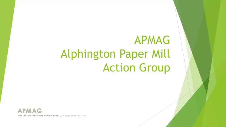 alphington paper mill