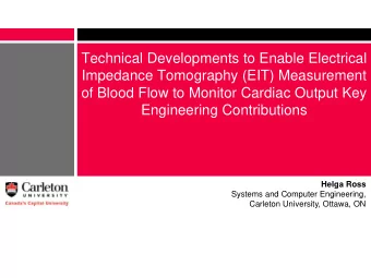 Impedance Tomography (EIT) Measurement  of Blood Flow to Monitor Cardiac Output Key  Engineering