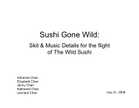 sushi gone wild